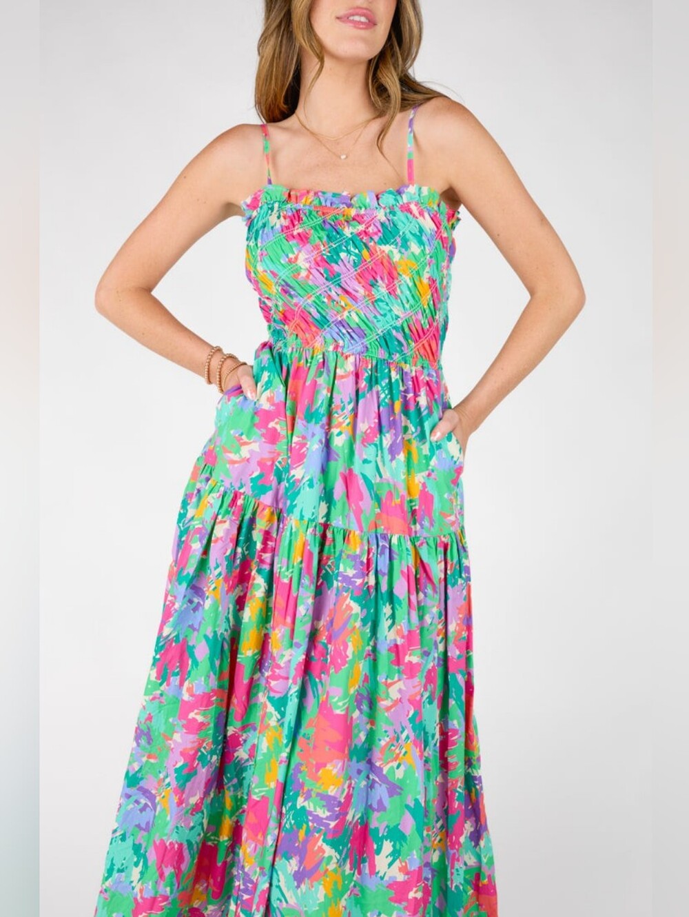NWOT Vestique Monet Maxi Dress, M - Picture 4 of 12